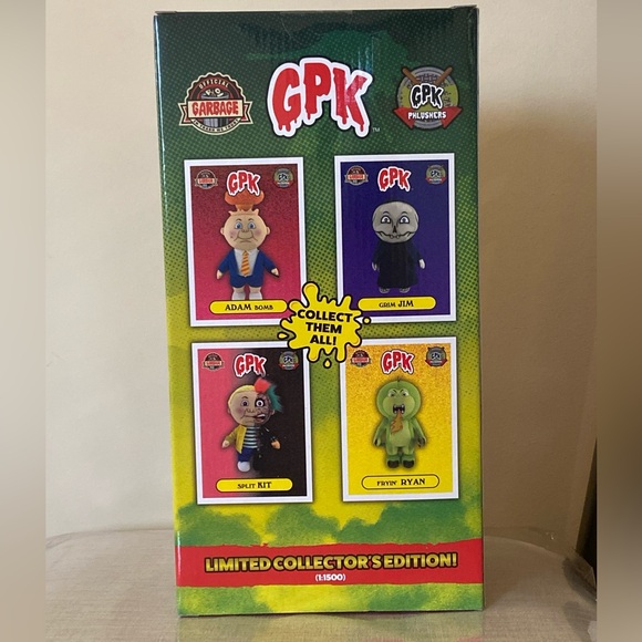 Garbage Pail Kids Deluxe 12” Plush- Limited Collector’s Edition- Fryin’ Ryan - Picture 6 of 10